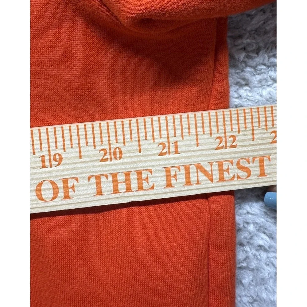 Adidas Performance OUTDOOR Pullover  Training Sweatshirt Mens Large‎ Orange Logo